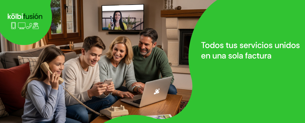 kölbifusión: todos tus servicios unidos en una sola factura