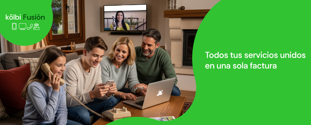 kölbifusión: todos tus servicios unidos en una sola factura