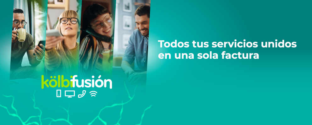 kölbifusión: todos tus servicios unidos en una sola factura