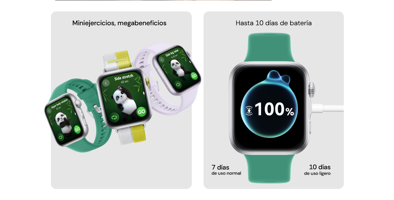 Hasta 10 días de batería