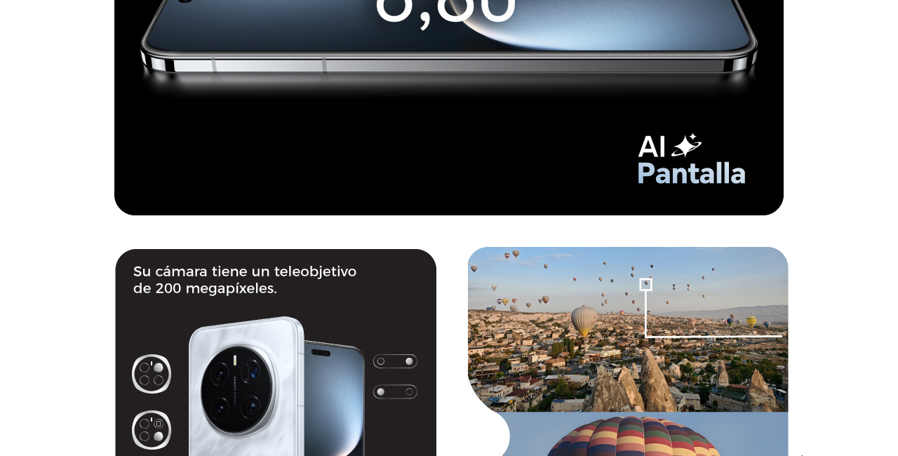 Cámara con teleobjetivo de 200 megapixeles