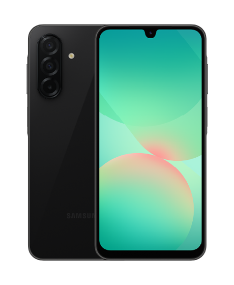 Samsung Galaxy A26 vista frontal y trasera