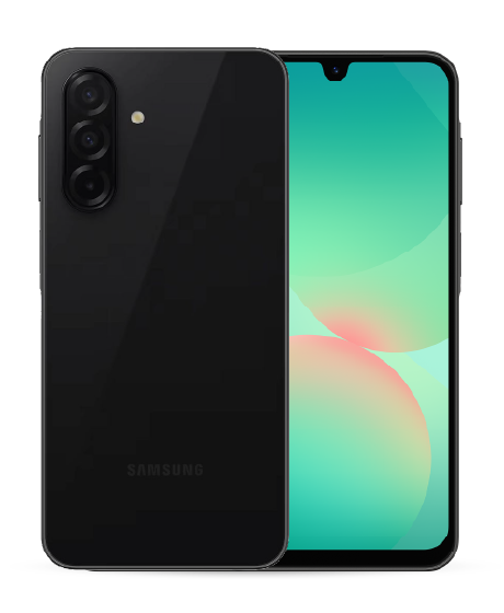 Samsung Galaxy A26 vista frontal y trasera