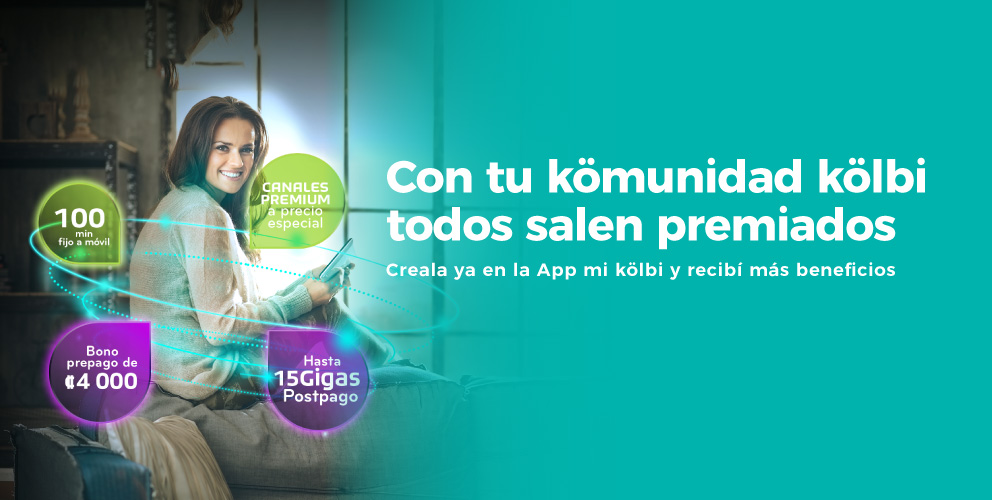 Con tu kömunidad kölbi todos salen premiados