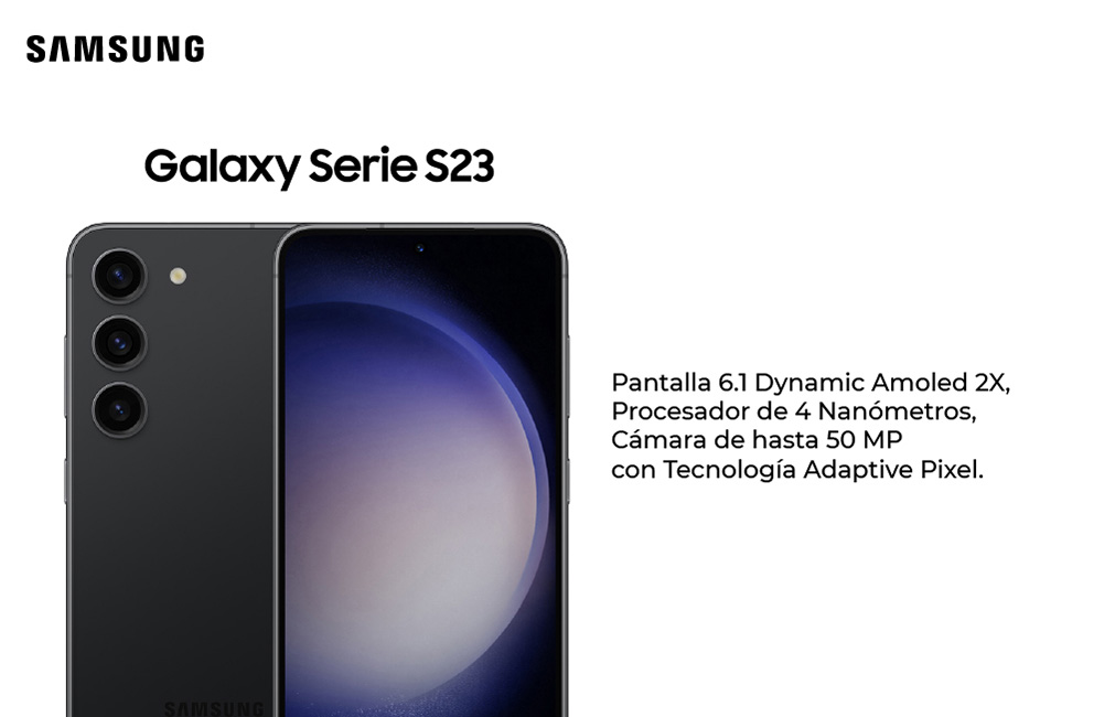 Samsung Galaxy S23, pantalla 6.1" Dynamic Amoled