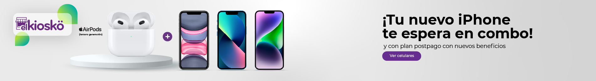 Tu nuevo iphone te espera en combo, conocé aquí los celulares disponibles