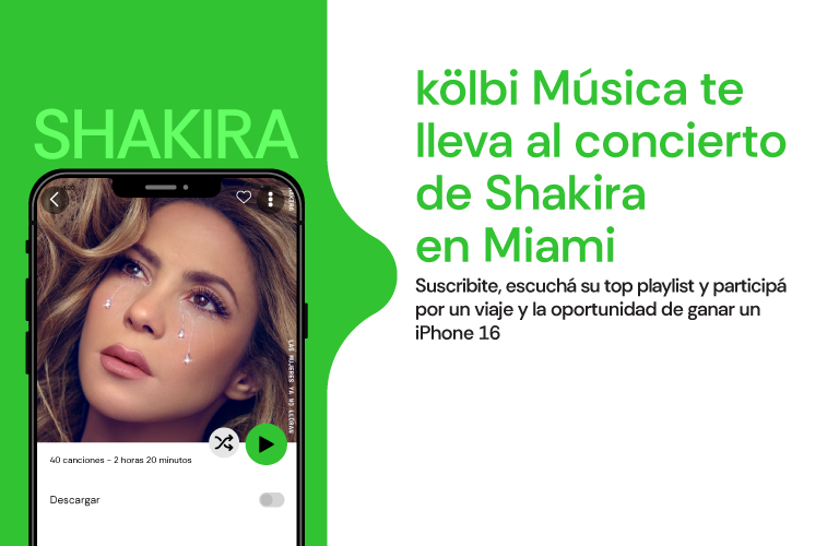 kölbi música te acompaña en todo momento