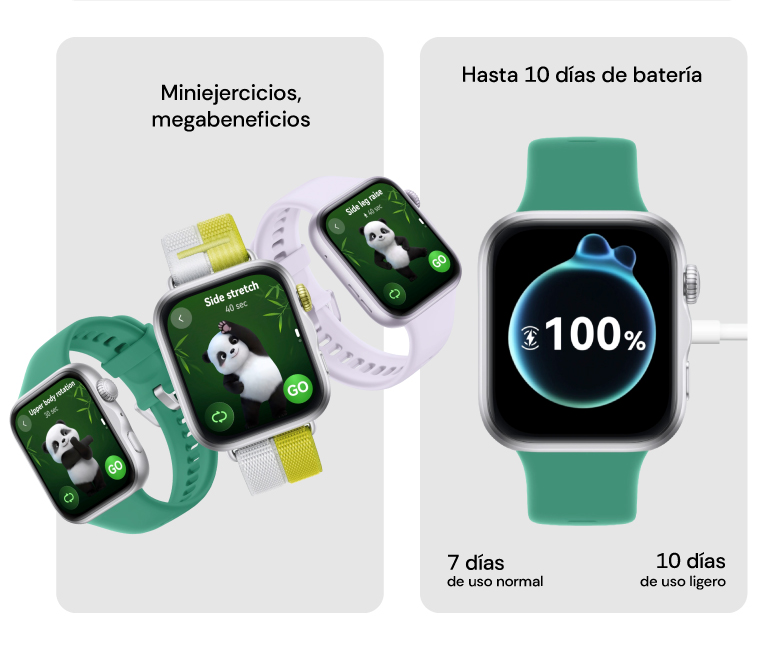 Hasta 10 días de batería
