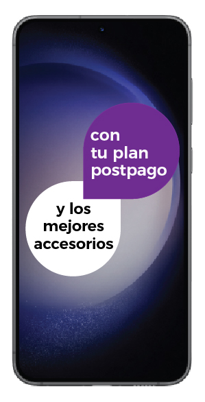 Samsung Galaxy S23 vista frontal
