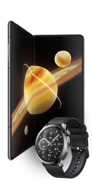 HONOR Magic V3 Pro vista frontal abierta