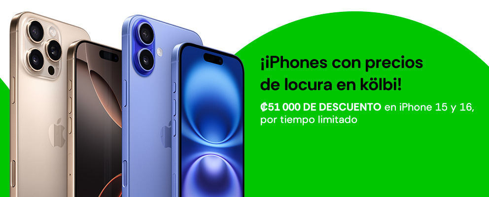 iPhone con precios de locura en kölbi