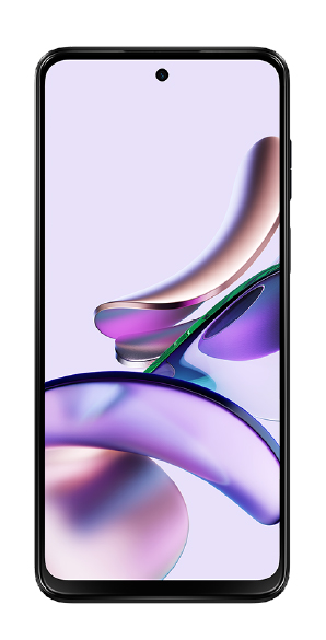 Motorola MOTO G13 vista frontal.