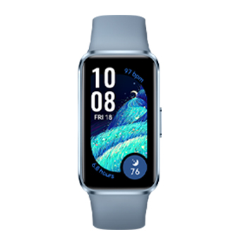 Huawei Band 10 vista frontal y lateral 