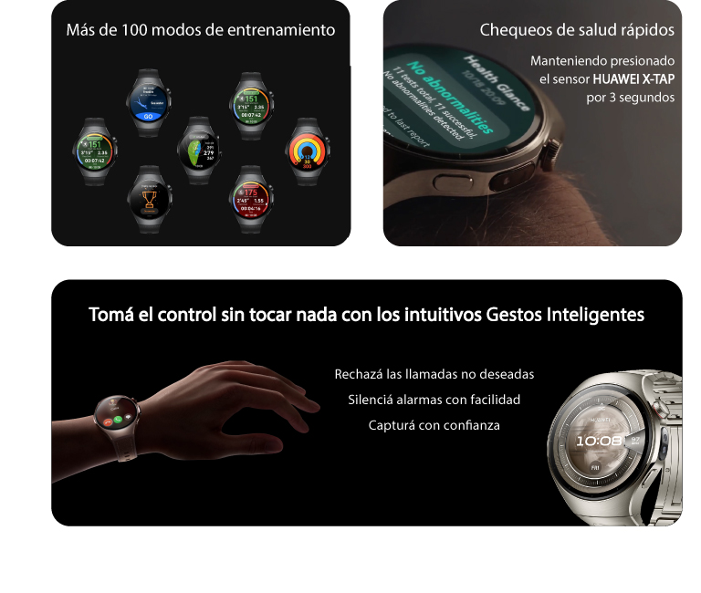 Más de 100 modos de entrenamiento