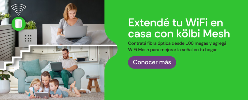 Extendé tu WiFi en casa con kölbi Mesh