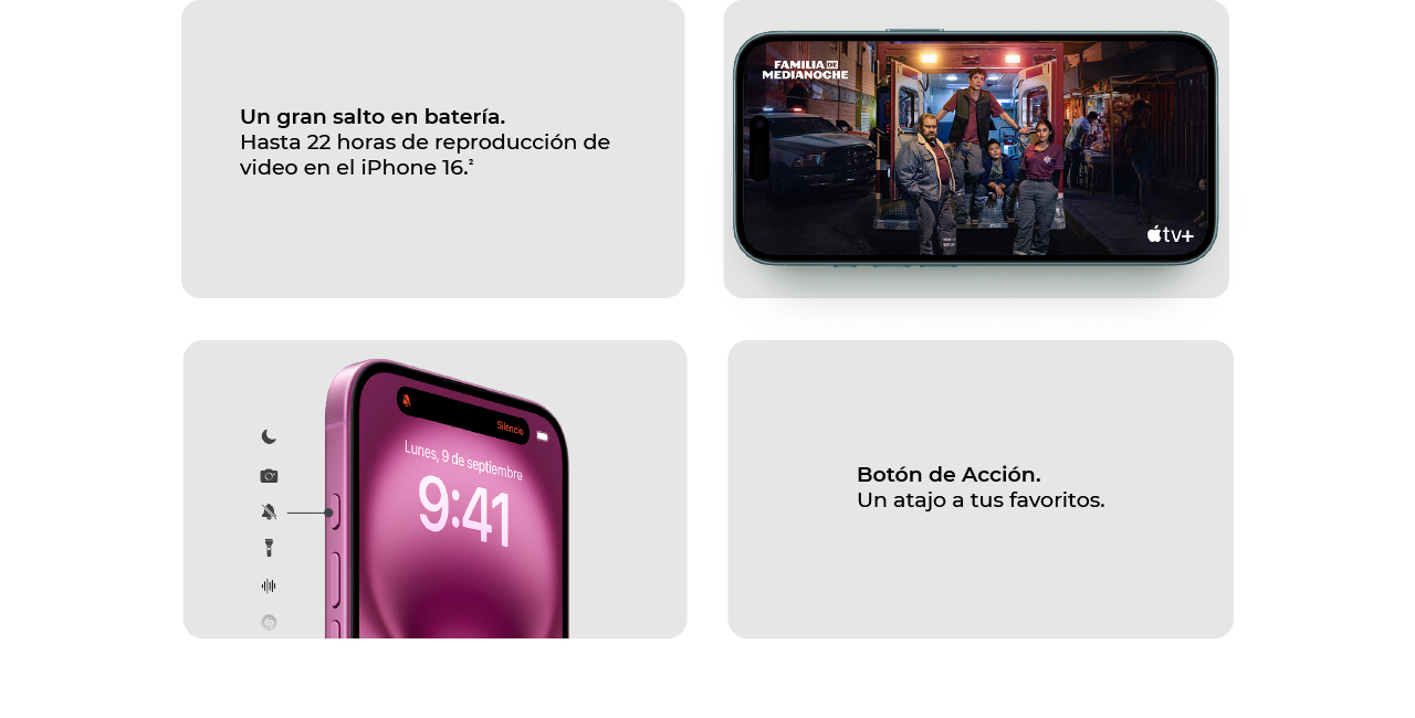 iPhone 16 con botón de acción, un atajo a tus favoritos