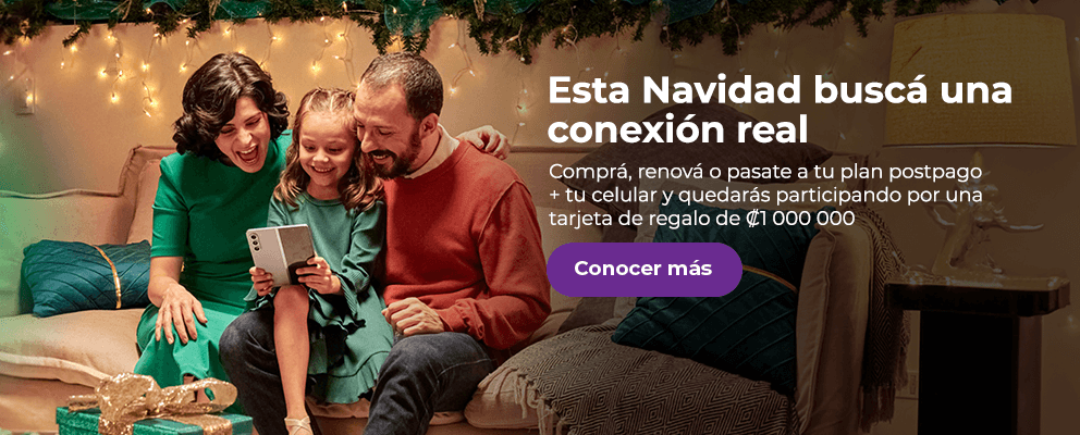 Esta navidad buscá una conexión real