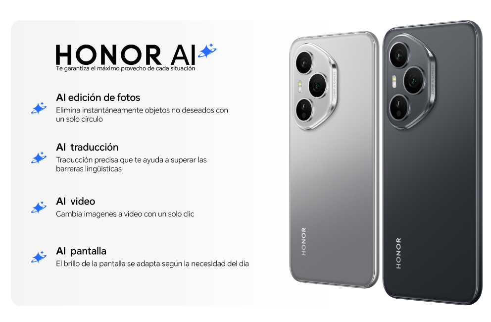 HONOR AI, edita con inteligencia artificial