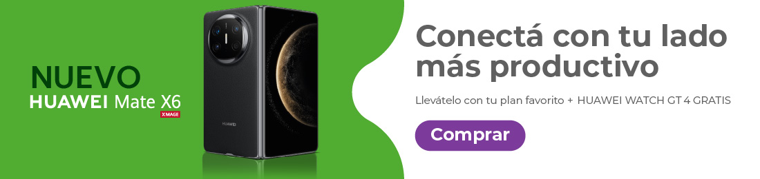 Nuevo Huawei Mate X6: llevátelo con tu plan favorito + Huawei Watch GT 4 gratis 