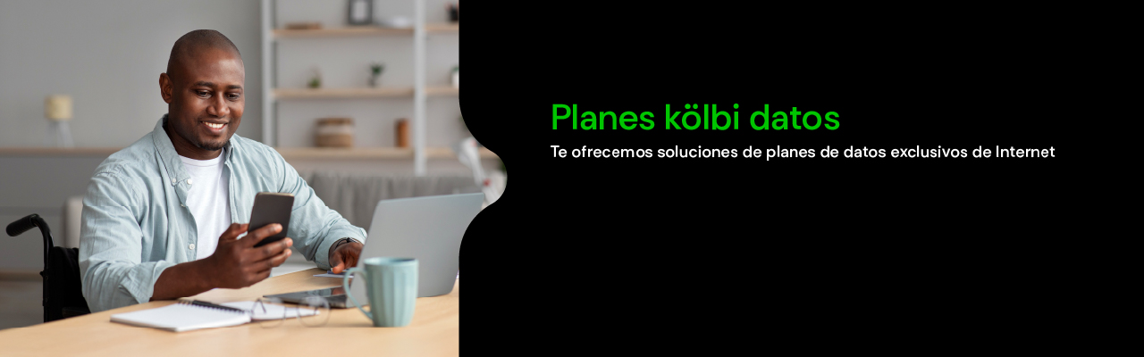  Te ofrecemos soluciones de planes de datos exclusivos de Internet