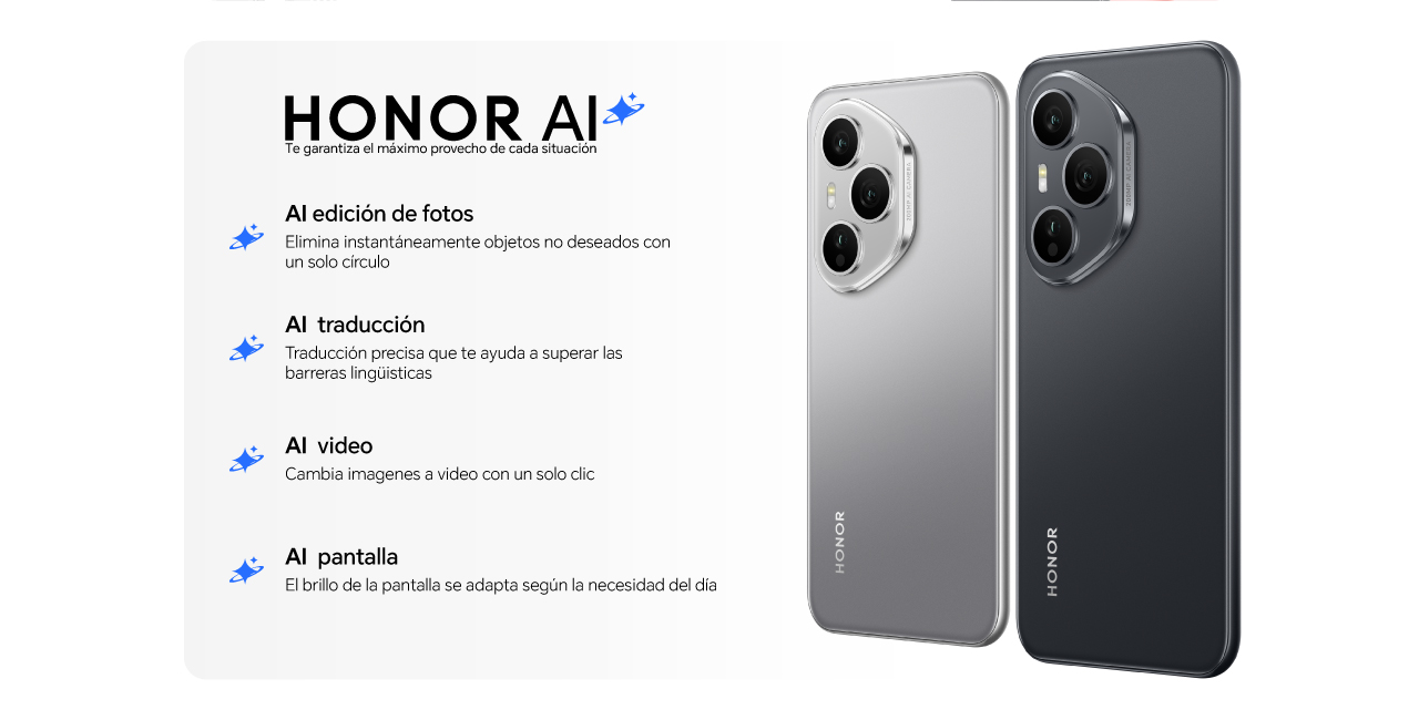 HONOR AI, edita con inteligencia artificial