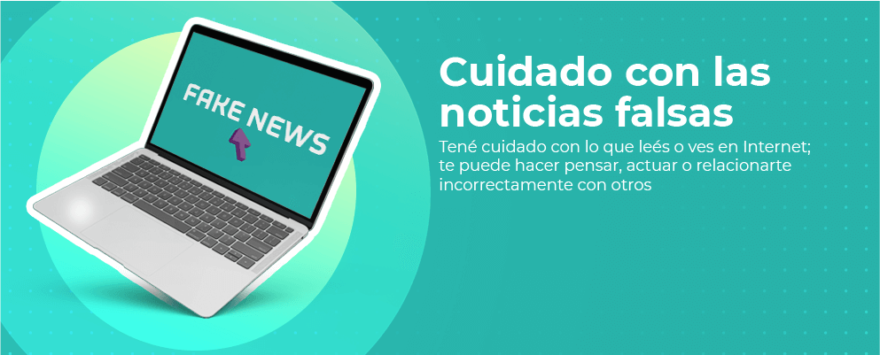 Cuidado con las noticias falsas