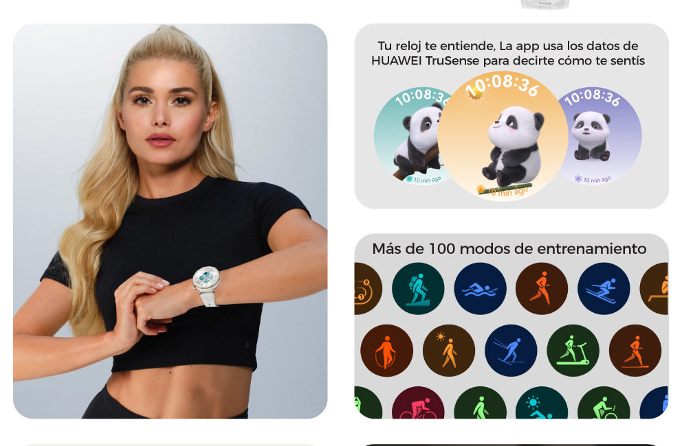 Más de 100 modos de entrenamiento