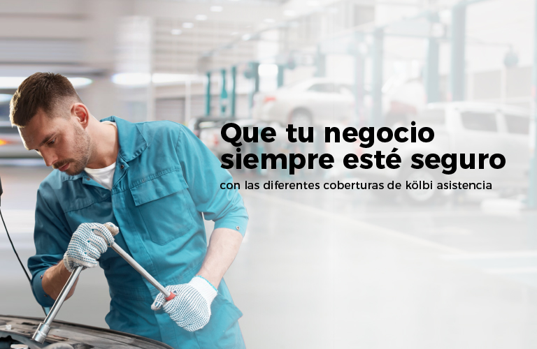 kölbi Asistencia para tu Negocio, la llamada que te ayuda en la emergencia.