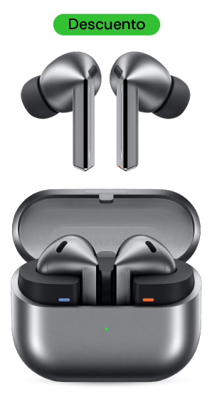 Samsung Galaxy Buds 3 vista frontal