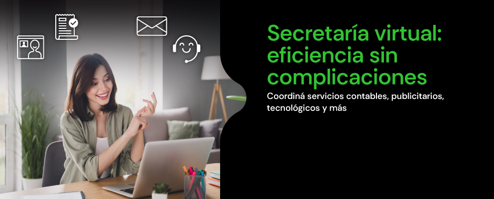 Secretaría virtual: servicios contables, publicitarios y más