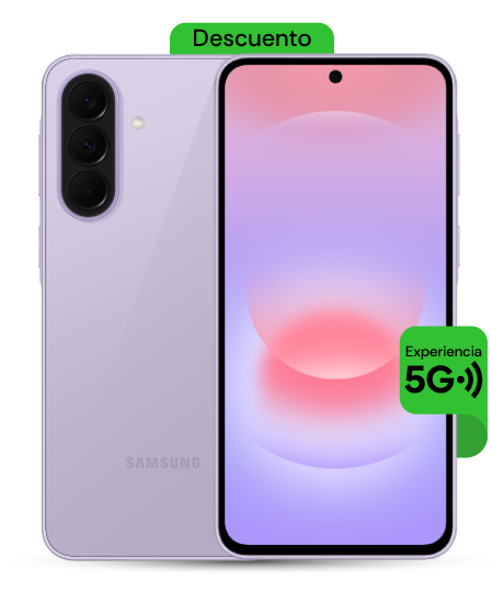 Samsung Galaxy A37 5G vista frontal y trasera