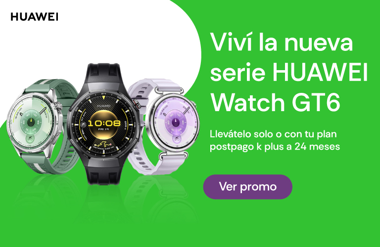 Nueva serie Huawei Watch GT6