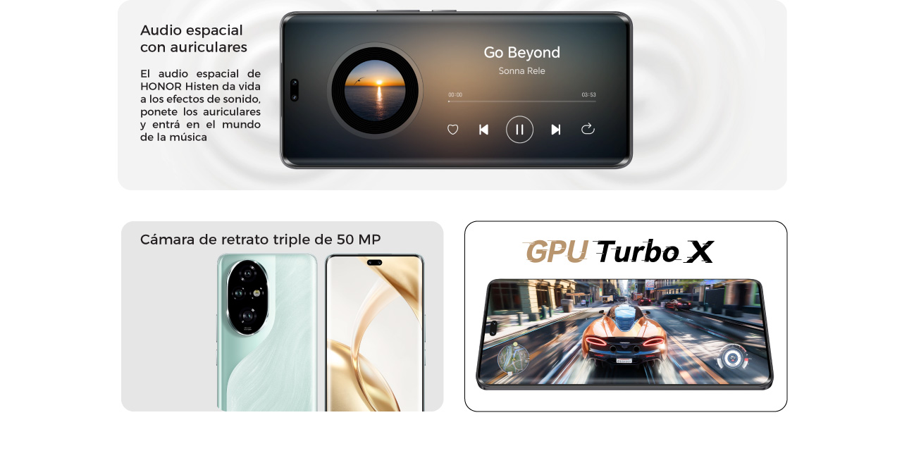 El audio espacial de HONOR Histen da vida a los efectos de sonido