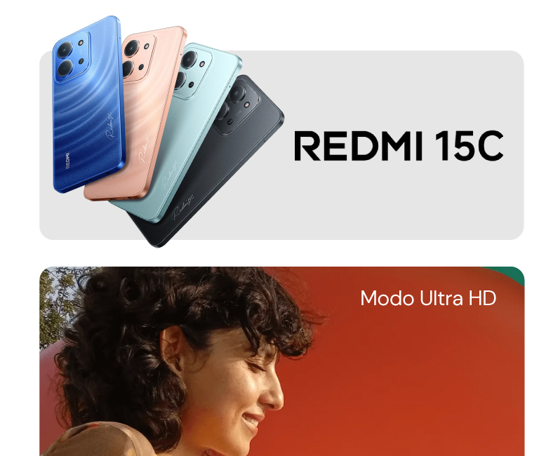 Xiaomi Redmi 15 energía por días, no horas