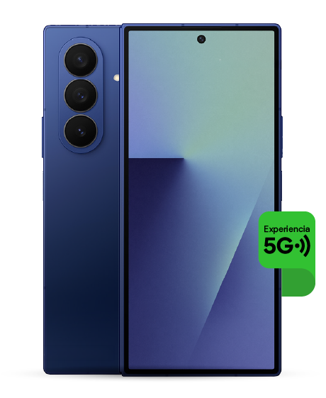 Samsung Galaxy Z Fold7 vista frontal y trasera