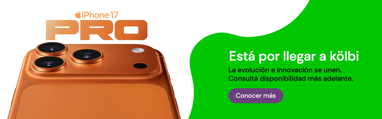 Está por llegar a kölbi, la revolución e innovación con el iPhone 17 Pro