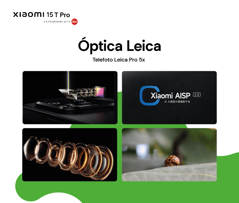 Xiaomi 15T Pro, óptica Leica