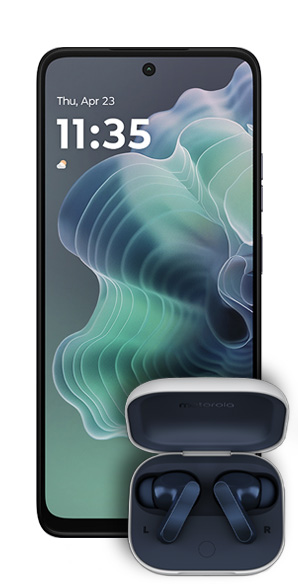 Motorola moto g35 vista frontal