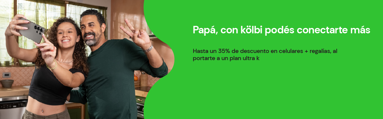 Papá, con kölbi podés más