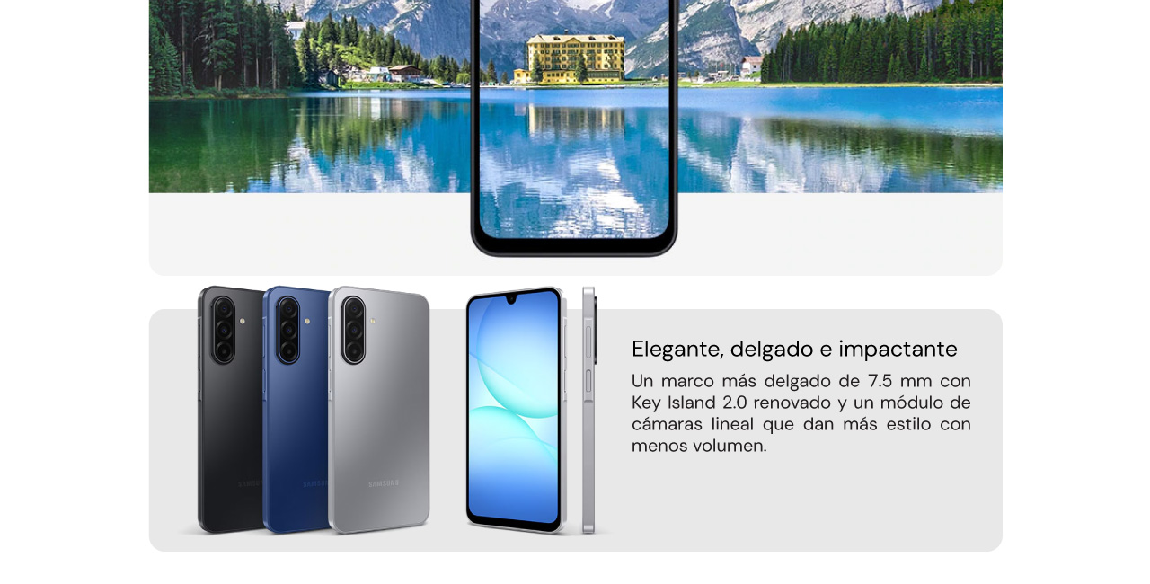 Elegante, delgado e impactante