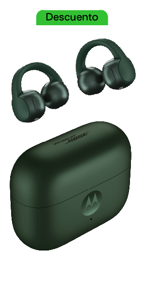 moto buds loop vista frontal y trasera