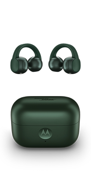 moto buds loop vista frontal y trasera