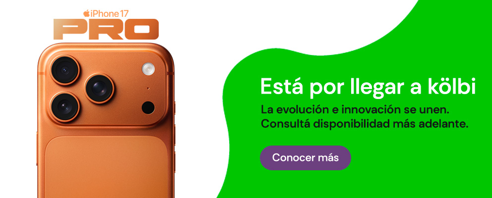 Está por llegar a kölbi, la revolución e innovación con el iPhone 17 Pro