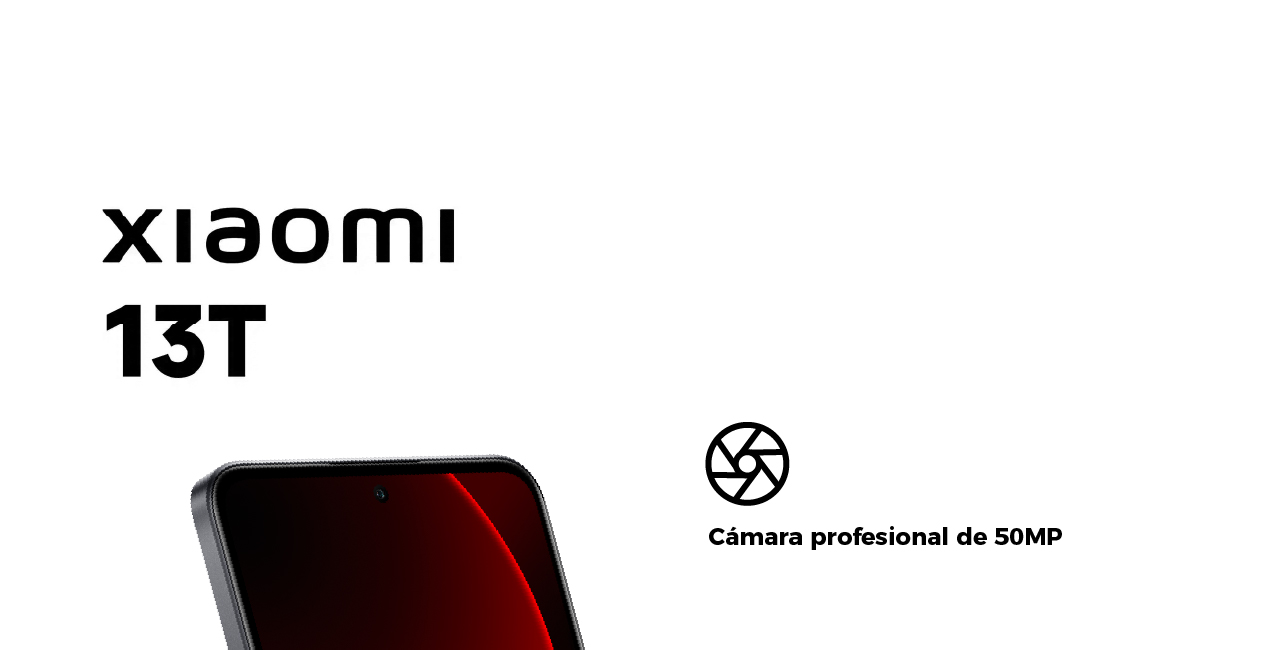 Xiaomi 13T, con cámara profesional de 50MP