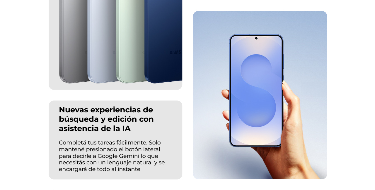 Nuevas experiencias de búsqueda y edición con asistencia de la IA