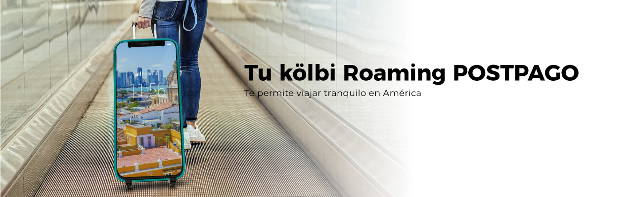 Roaming postpago te conecta en América* al mismo precio. Hablá y navegá más, pagando menos. 
