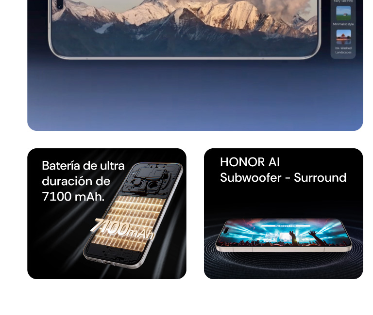 Batería de ultra duración de 7100mAh