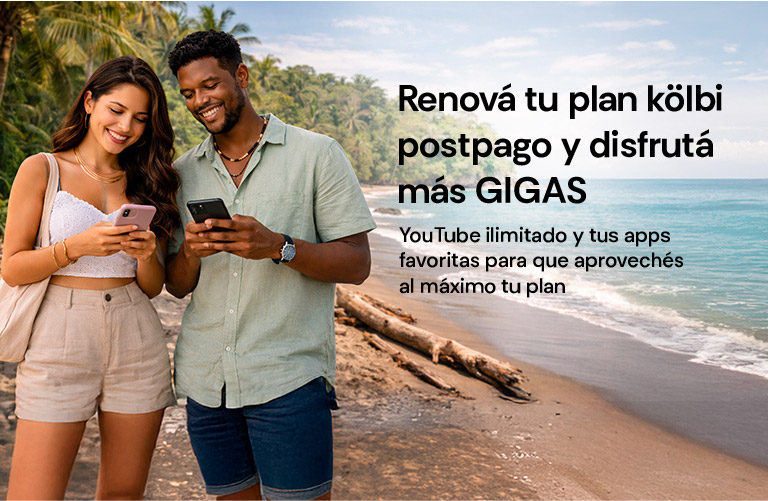 Renová tu plan kölbi postpago y disfrutá más gigas