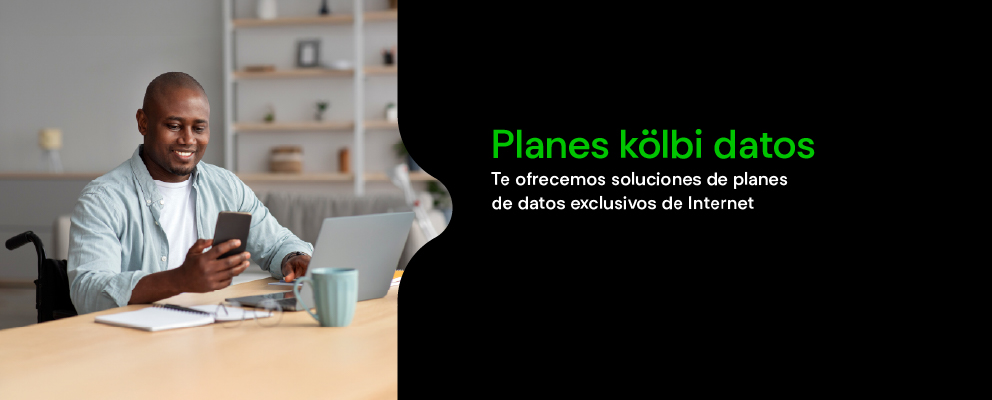  Te ofrecemos soluciones de planes de datos exclusivos de Internet