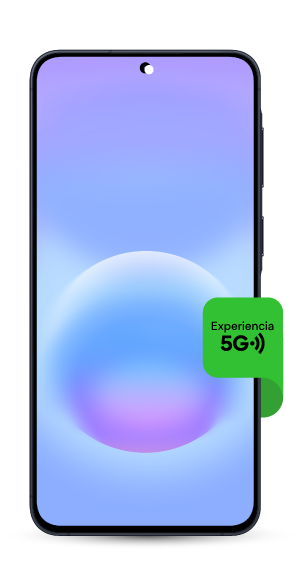 Samsung Galaxy A57 vista frontal